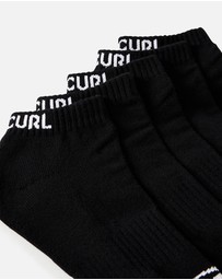 Rip Curl - Men's Brand Ankle Sock - 5 Pack