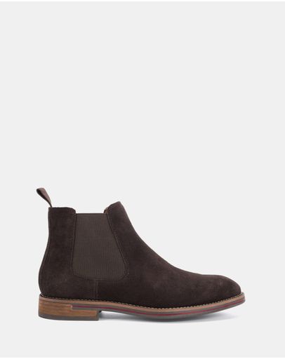Dark Brown Suede