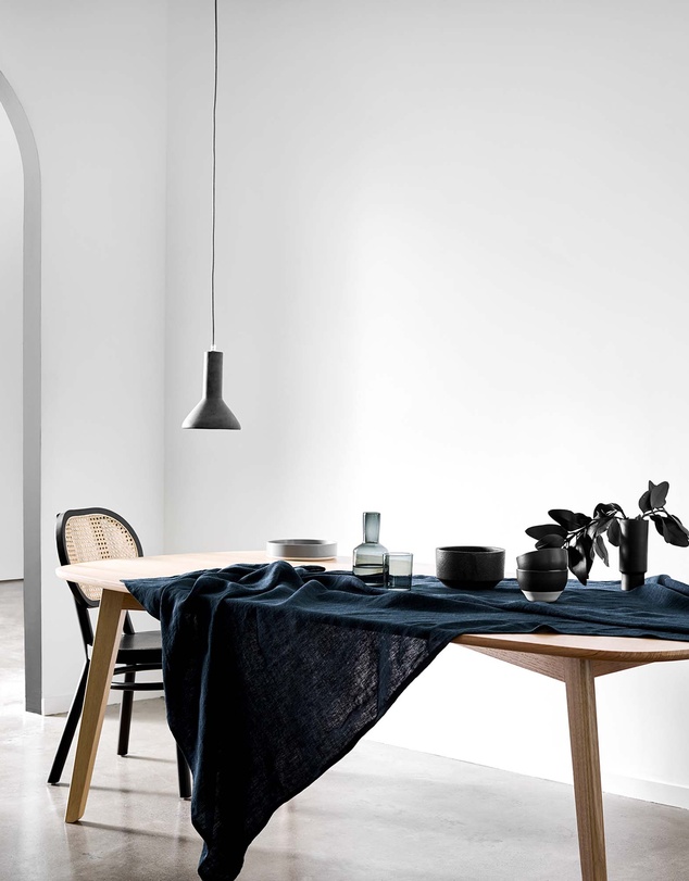 Aura Home - Vintage Pure Linen Tablecloth