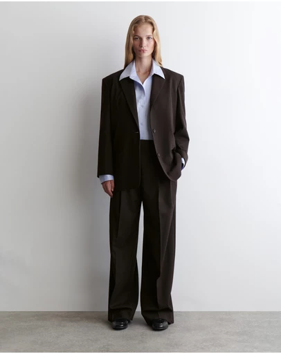 COS - Relaxed Twill Wide Leg Trousers
