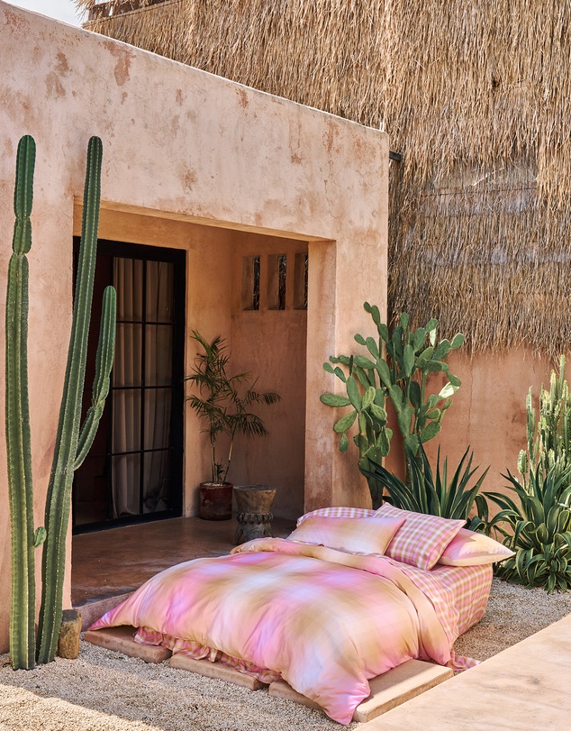 Linen House - Sunrise Check Quilt Cover Set