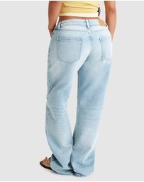Cotton On - Curvy Low Rise Straight Jeans