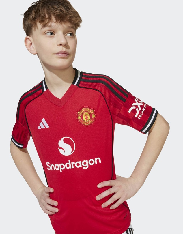 adidas Performance - Manchester United 25/26 Home Football Jersey Kids