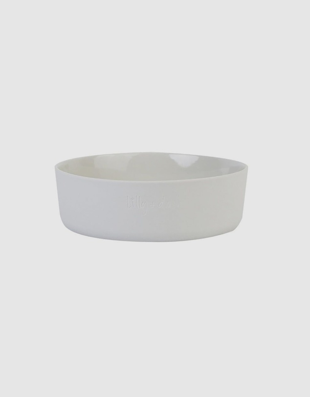 Lilly + Dash - Dog Food Water Ceramic Bowl