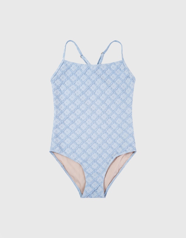 Aqua Blu Kids - Stepping Stones Blue Active One Piece - Teens