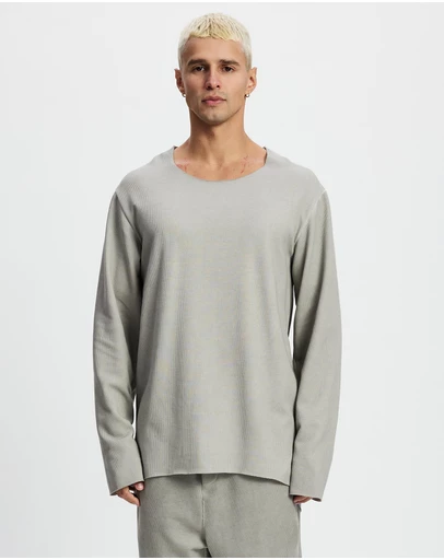 Surrounded By Ghosts - The Cadmium Heavy Jersey Crew Raw Neck Jumper