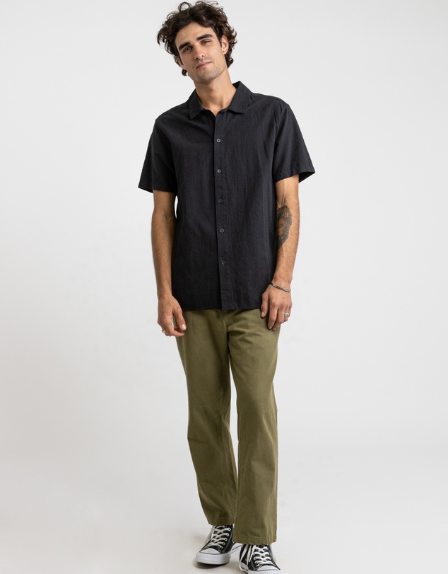 Rhythm - Classic Linen SS Shirt