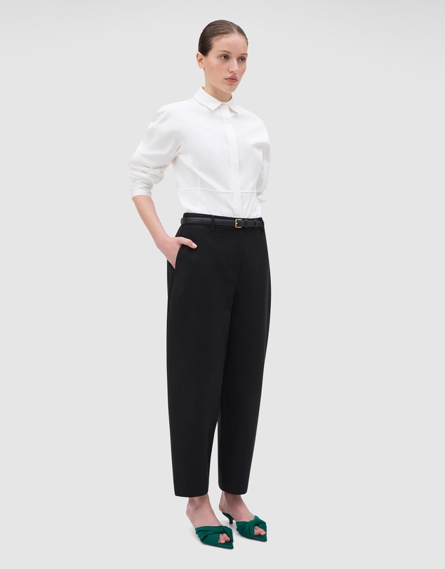 Oroton - Tailored Barrel Leg Trousers