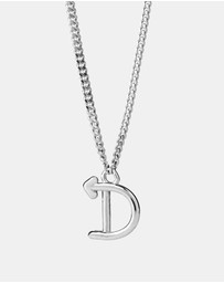Karen Walker - D Initial Love Letter Necklace