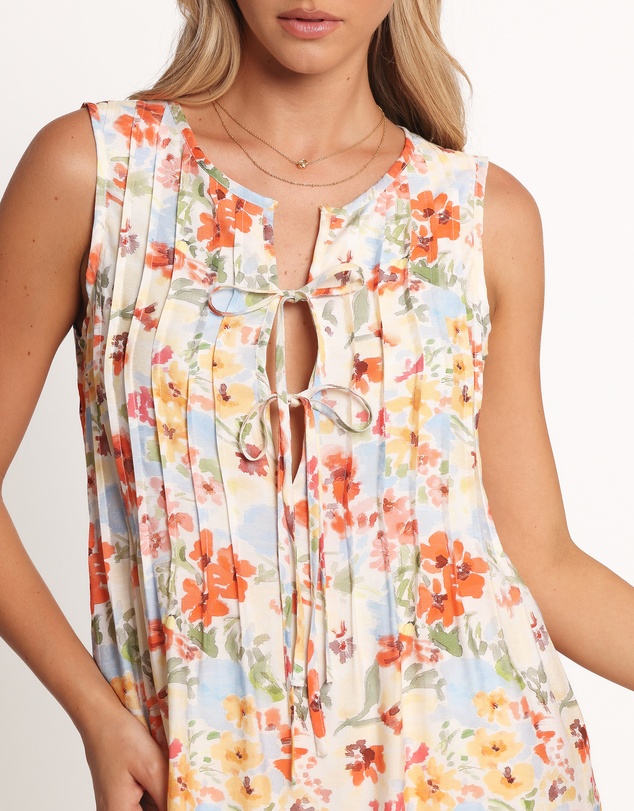 Petal & Pup - Breeze Midi Dress - Floral