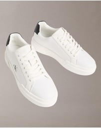 Calvin Klein - CK Avenue Leather Logo Trainers