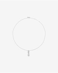 Michael Hill - 0.15 Carat TW Diamond Knots Pendant in Sterling Silver