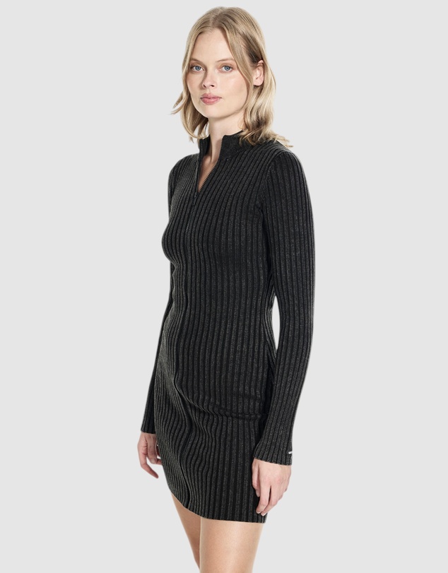GUESS Originals - GUESS Originals Washed Zipped Mini Dress