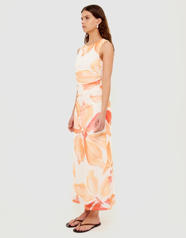 Staple the Label - Solana Mesh Midi Dress