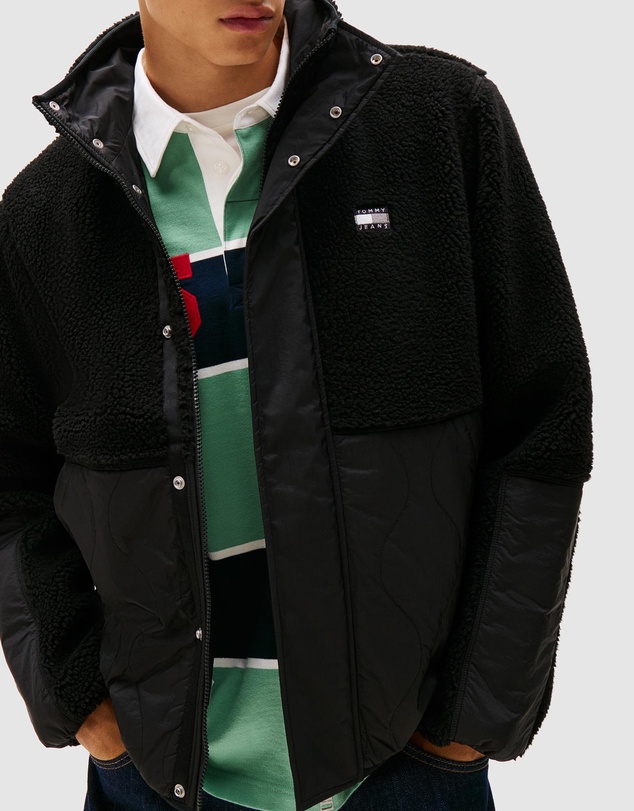 Tommy Jeans - Essential Mix Teddy Jacket