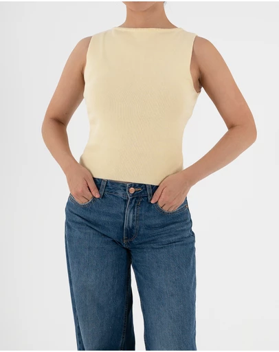 Lydan The Label - Boat Neck Top