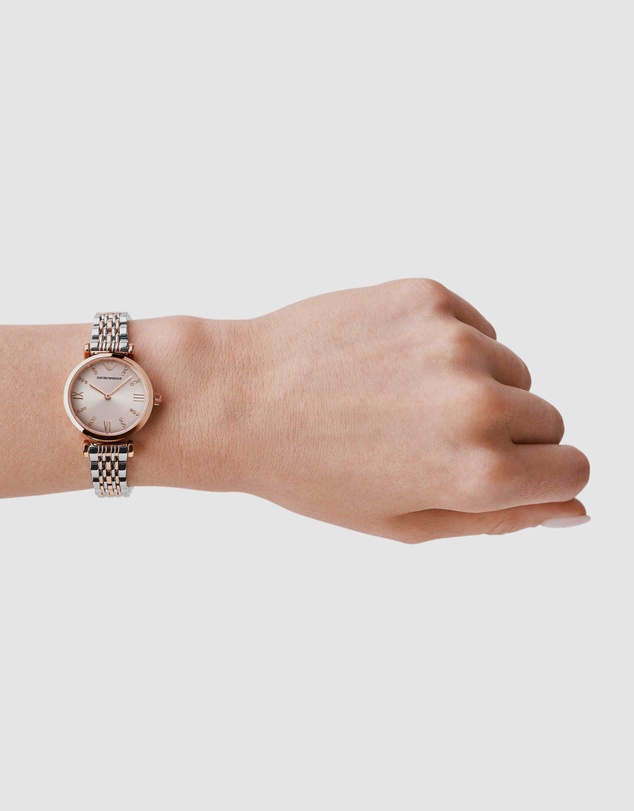 Emporio Armani - Two Tone Analogue Watch
