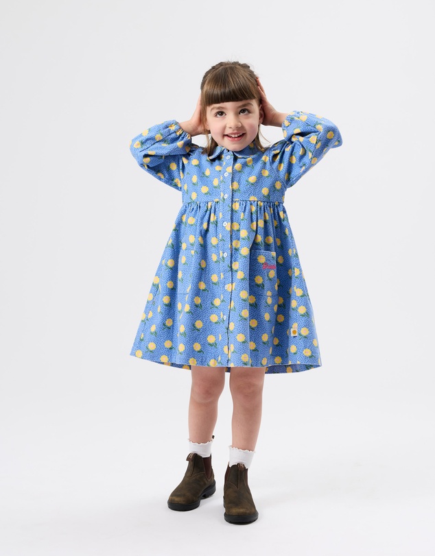 Goldie + Ace - Bianca Corduroy Collar Dress - Babies-Kids