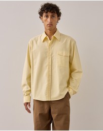 Charlton  - Butter Japanese Cotton Shirt