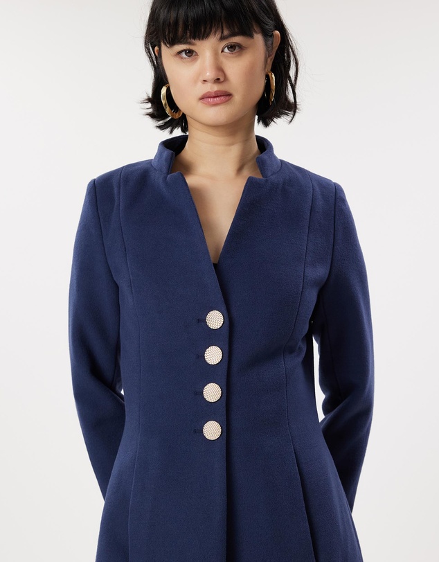 Pink Ruby - Touch of Class Pea Coats
