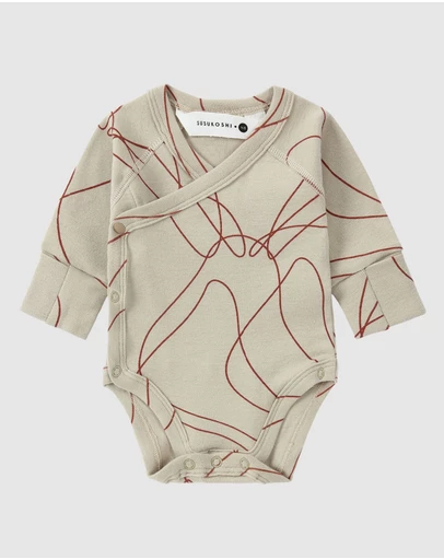 Susukoshi - Kimono Bodysuit Long Sleeves