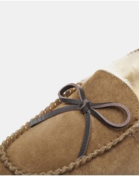 EVERAU - EverAU Ugg Miracle Moccasin Leather Upper Moccasins