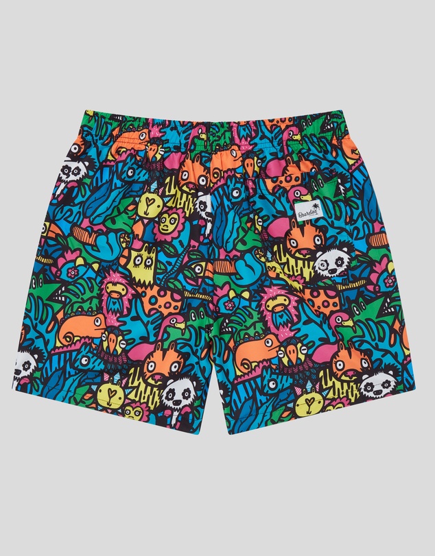 Boardies - Boardies Munday Jungle Mid Length Swim Shorts
