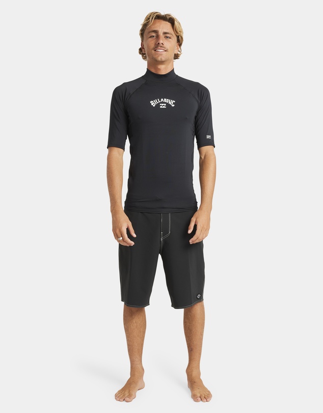 Billabong - Mens All Day Arch Short Sleeve Rash Vest