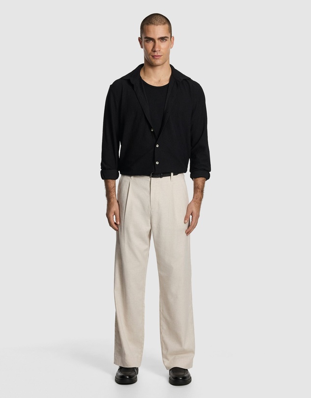 yd. - Jacob Cotton Linen Chino