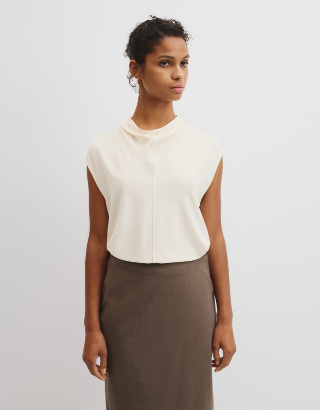 Country Road - Crepe Jersey T-shirt