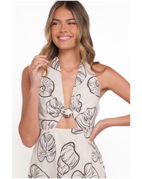 Petal & Pup - Vista Mini Dress - Cream Shells