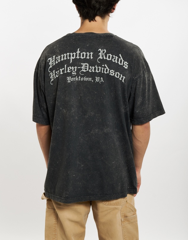 Vintage by The Real Deal - Pre Loved - Vintage Harley Davidson Acid Wash Tee
