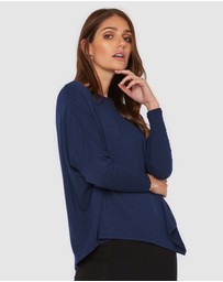 Bamboo Body - Relax Bamboo Boatneck Top