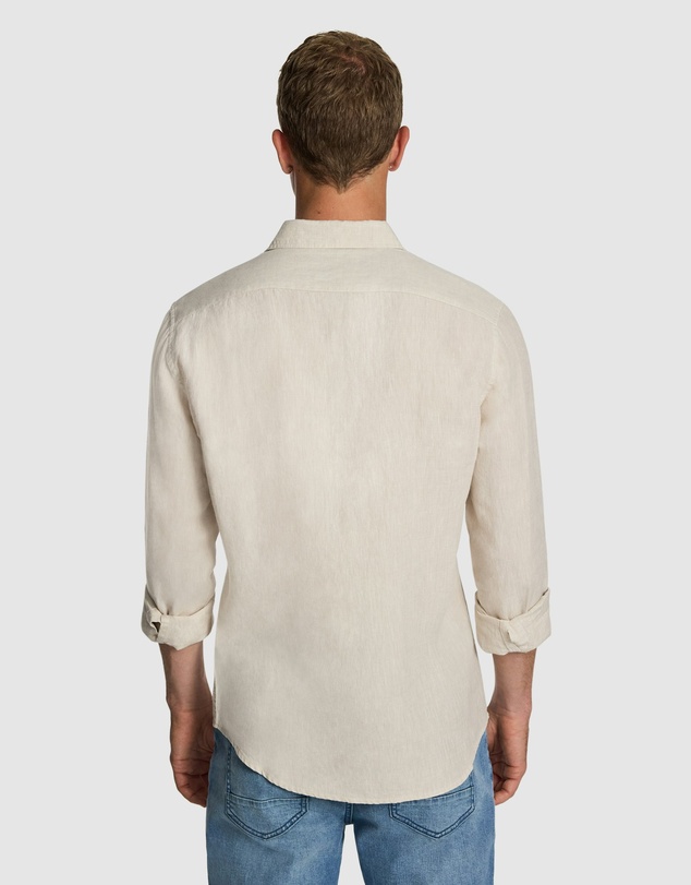 yd. - West Hampton Pure Linen Shirt