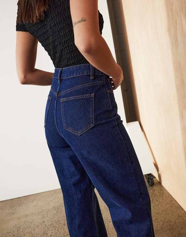 Atmos&Here - Quinn Wide Leg Jeans