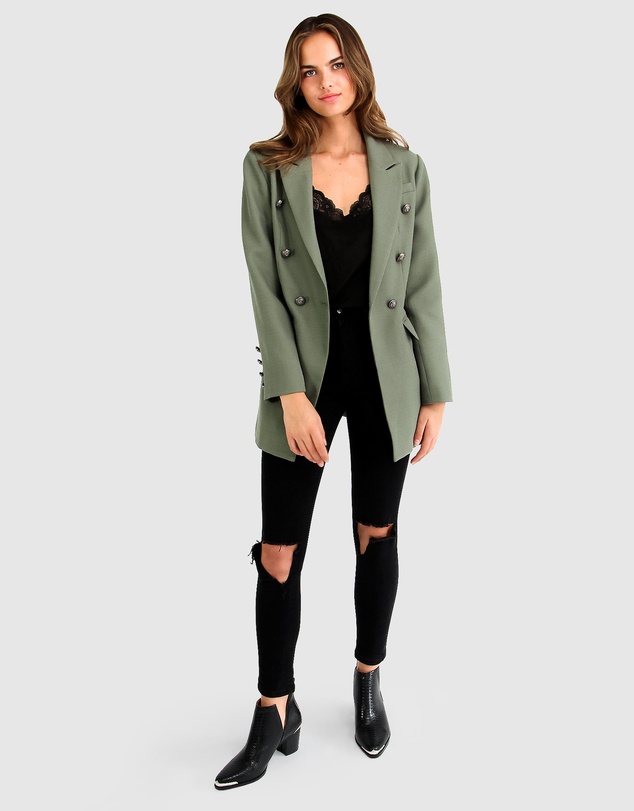 Belle & Bloom - Princess Polina Textured Weave Blazer