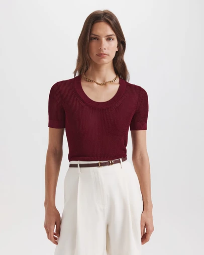 SABA - Zala Scoop Neck Tee