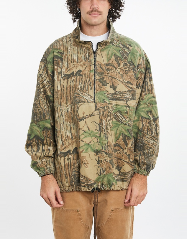 Vintage by The Real Deal - Pre Loved - Vintage Realtree Camo Quarter Zip Jacket