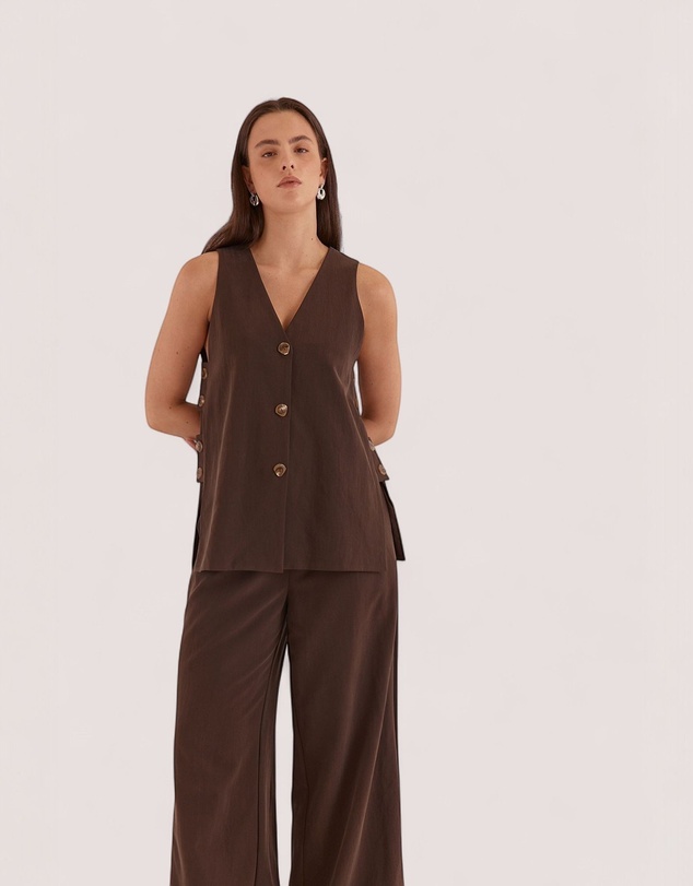 Sass - Nevra Side Panel Vest