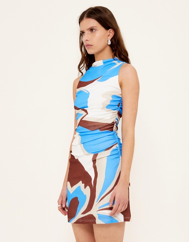 Staple the Label - Cielo Mesh Mini Dress