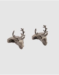 Simon Carter - Stag Head Cufflink