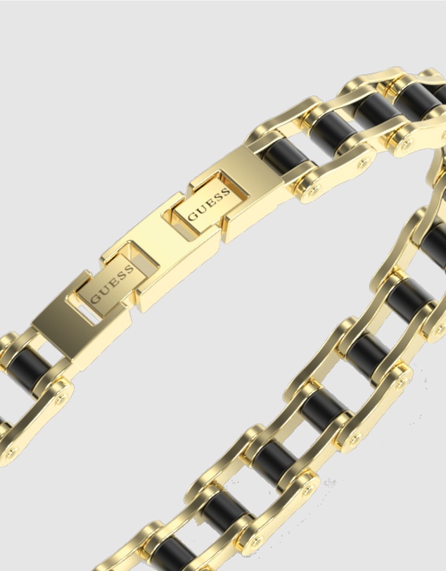 GUESS - Gold-tone 7mm Bicycle Chain Bracelet