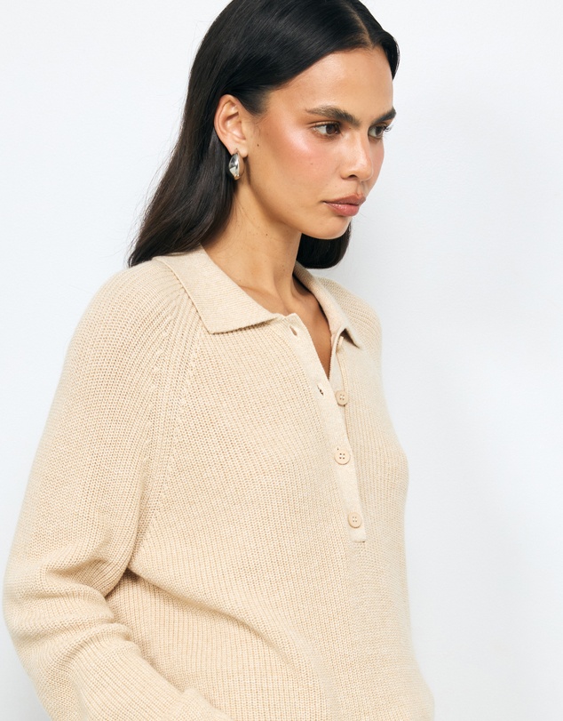 AERE - Lume Organic Cotton Knit Jumper