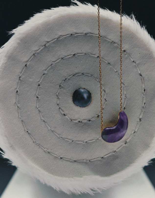 PDPAOLA - Amethyst Aura Necklace