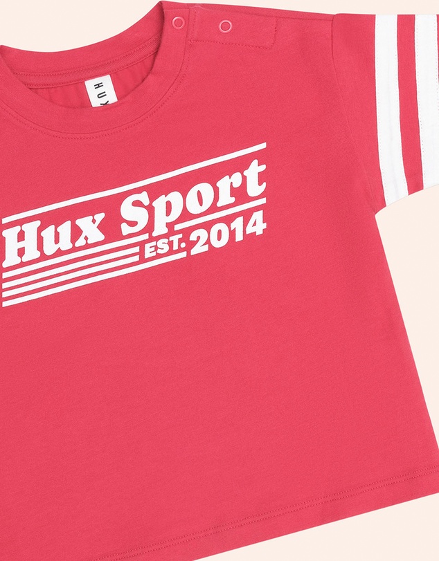 Huxbaby - Hux Sport Sporty Stripe Tee - Babies-Teens