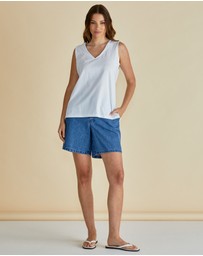 Betty Basics - Trinity V-Neck Tank
