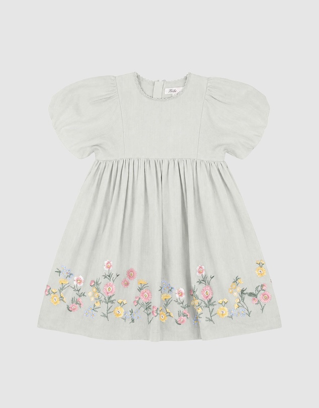 Bebe by Minihaha - Pia Emb. Hem Dress - Kids