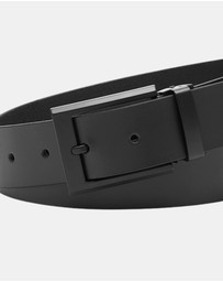 Buckle - Sierra. Australian Made Buffalo Leather Belt. 35mm width.