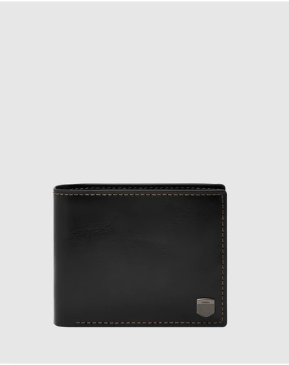 Fossil - Hayes Black Wallet