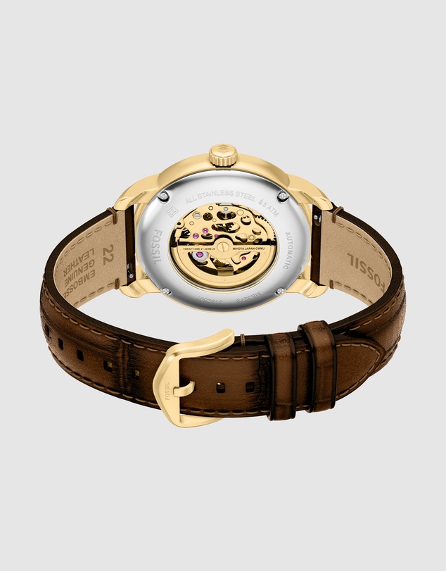 Fossil - Fossil Heritage Brown Analogue Watch